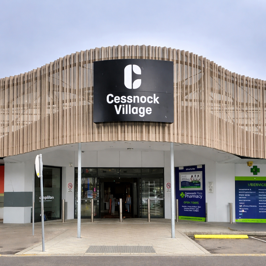 Cessnock CBD – 7 mins